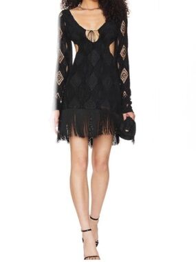 For Love & Lemons Aubrey Mini Dress